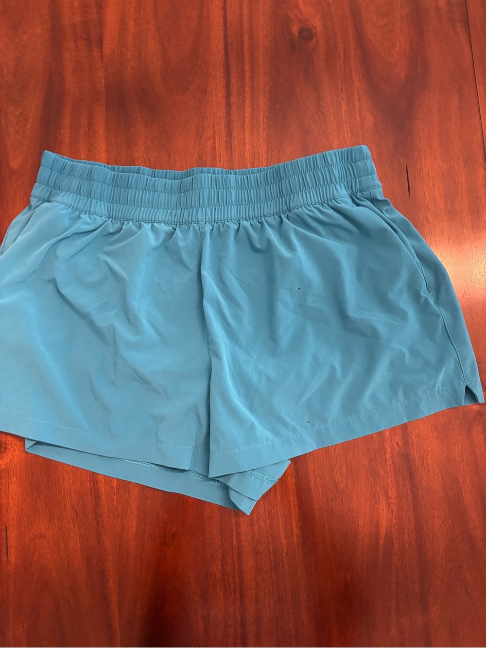 Athleta Teal Athletic Running Shorts
